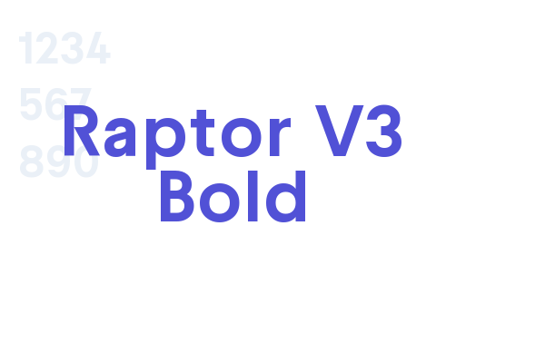 Raptor V3 Bold