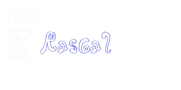 Rascal font