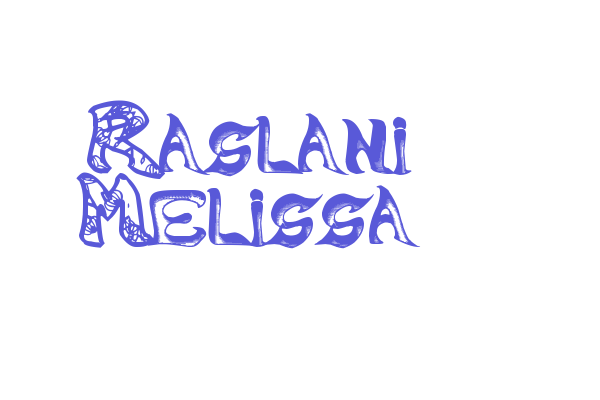 Raslani Melissa Font