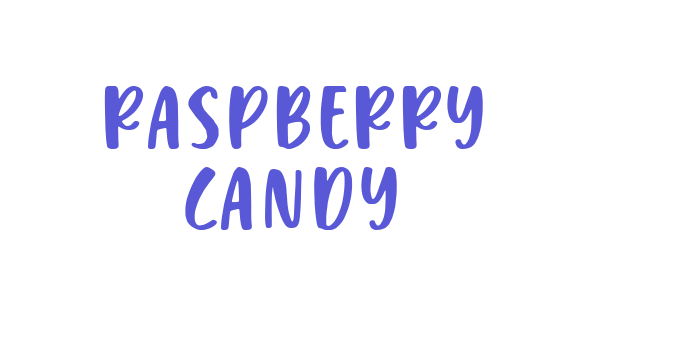 Raspberry Candy Font Download