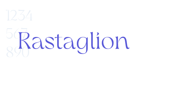 Rastaglion font free