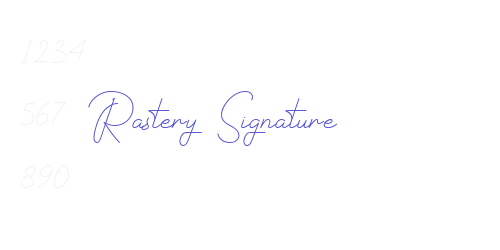 Rastery Signature-font-download