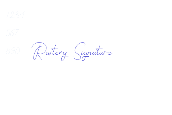 Rastery Signature