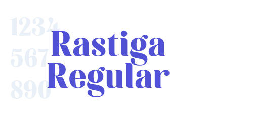 Rastiga Regular-font-download