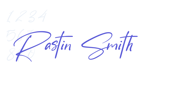 Rastin Smith font free