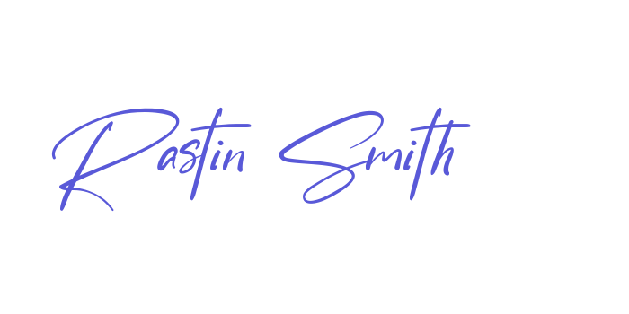 Rastin Smith Font Download