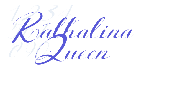 Rathalina Queen font free