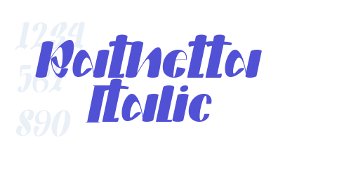 Rathetta Italic-font-download