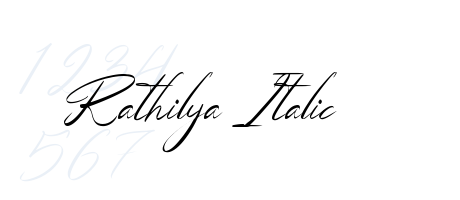 Rathilya Italic