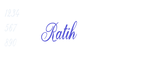 Ratih font free