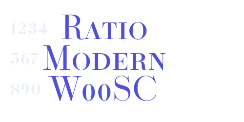 Ratio Modern W00SC-font-download