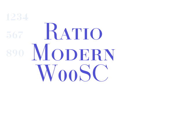 Ratio Modern W00SC