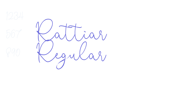 Rattiar Regular font free