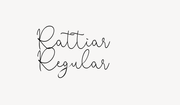 Rattiar Regular Font