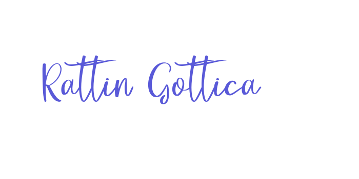 Rattin Gottica Font