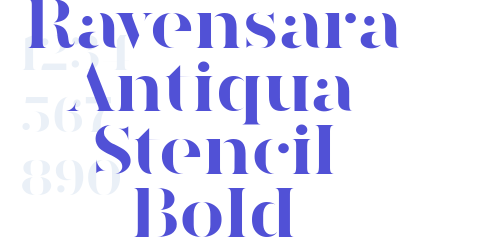 Ravensara Antiqua Stencil Bold-font-download