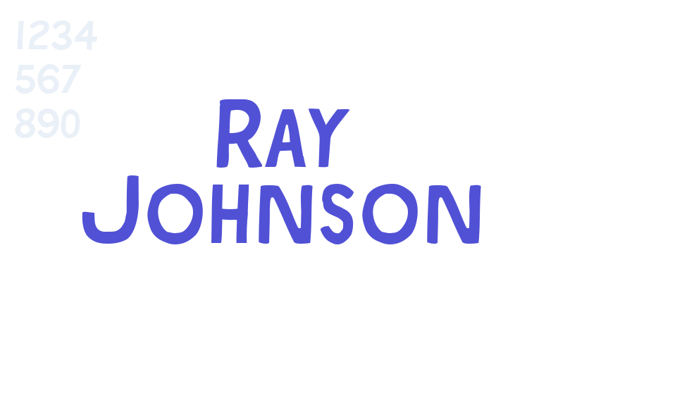 Ray Johnson-font-download