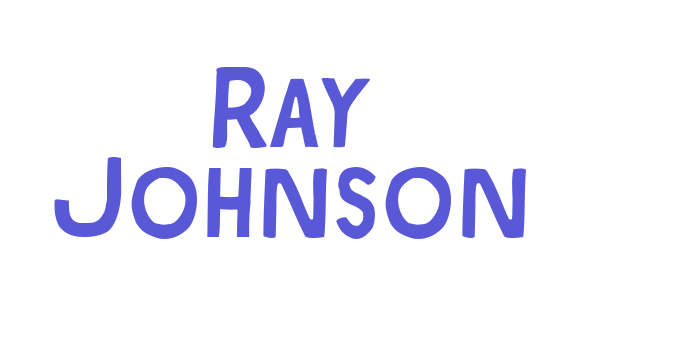 Ray Johnson Font