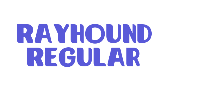 Rayhound Regular Font Download