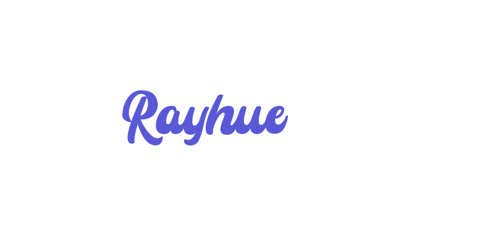 Rayhue Font Download