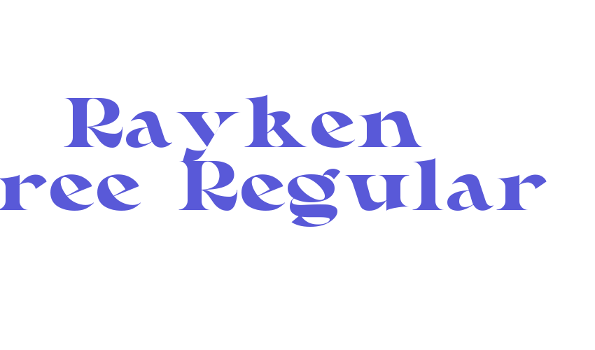 Rayken Free-Regular Font