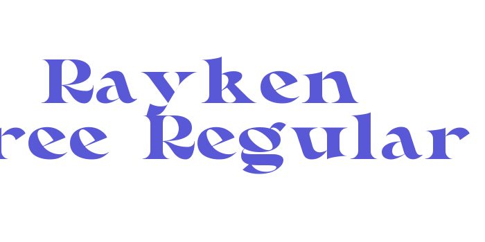 Rayken Free-Regular Font Download