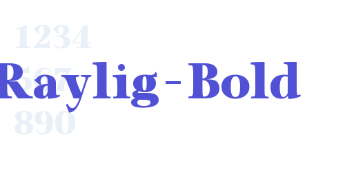 Raylig-Bold-font-download