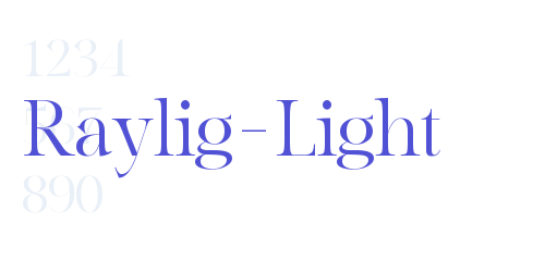 Raylig-Light-font-download