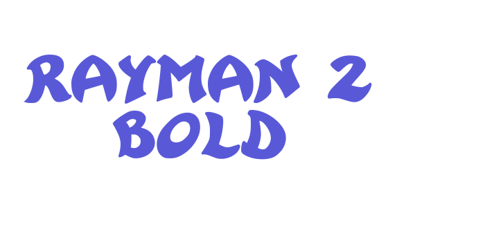 Rayman 2 Bold Font Download