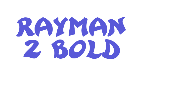 Rayman 2 Bold Font