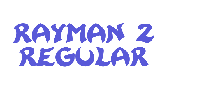 Rayman 2 Regular Font Download