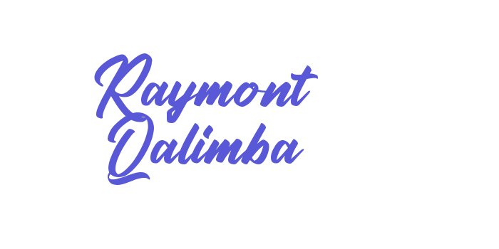 Raymont Qalimba Font Download