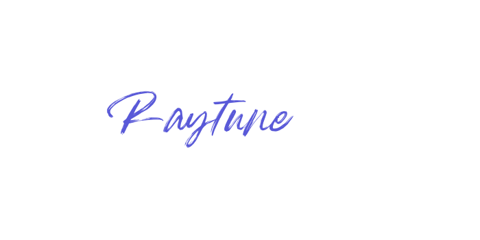 Raytune Font Download