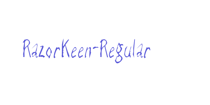 RazorKeen-Regular Font Download