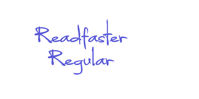 Readfaster Regular Font Download