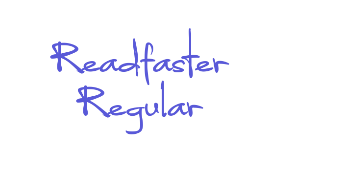 Readfaster Regular Font