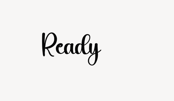 Ready Font