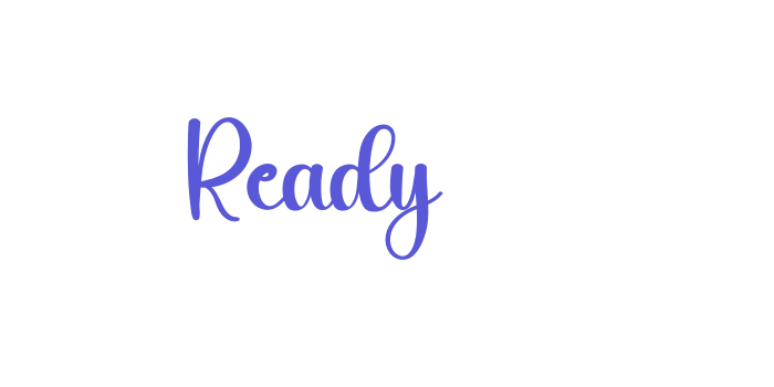 Ready Font Download