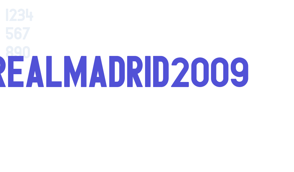 RealMadrid2009-font-download