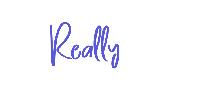 Really Font Download