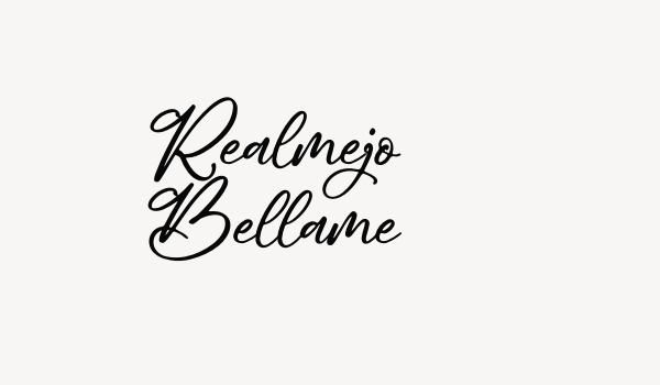 Realmejo Bellame Font