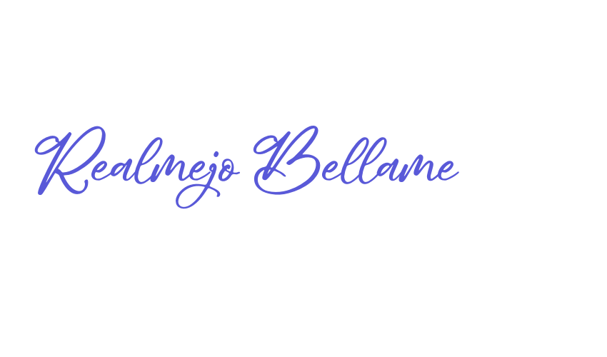 Realmejo Bellame Font Download