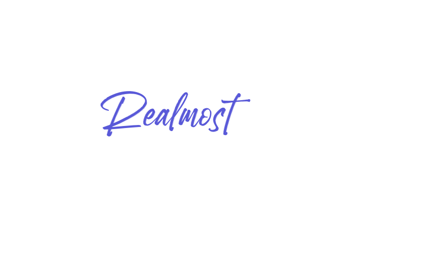 Realmost Font