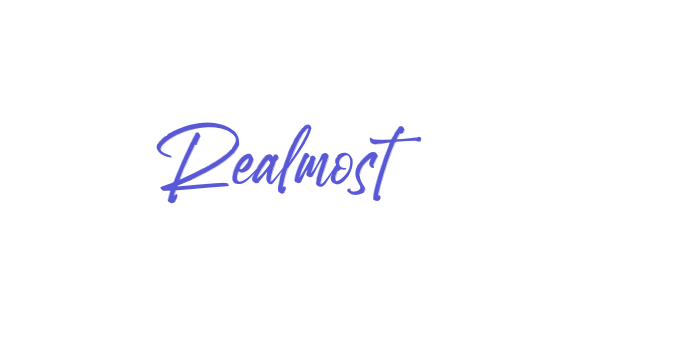 Realmost Font Download