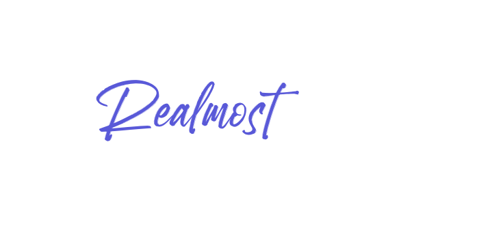 Realmost Font