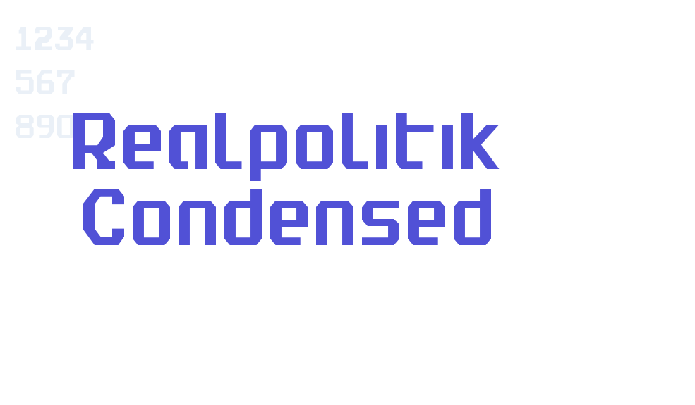 Realpolitik Condensed-font-download