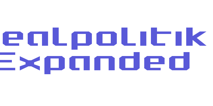 Realpolitik Expanded Font Download