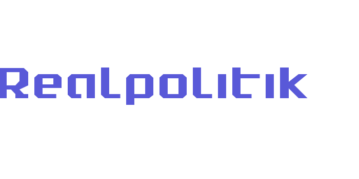 Realpolitik Font Download