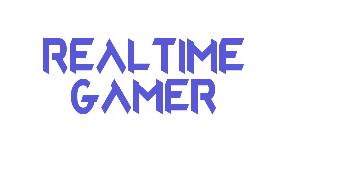 Realtime Gamer Font Download