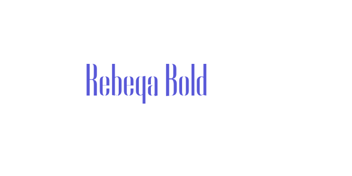 Rebeqa Bold Font Download